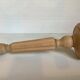 Pair of natural wood candlesticks