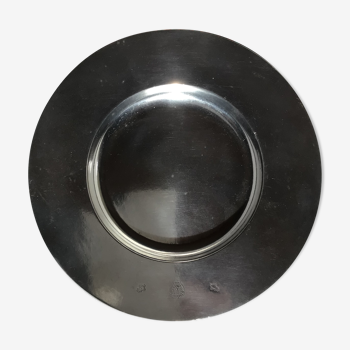 Flat plate tin fine gloss diameter 25cm