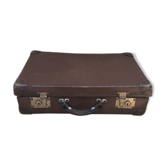 Ancienne valise marron