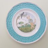 Dessert plates fables of the fountain