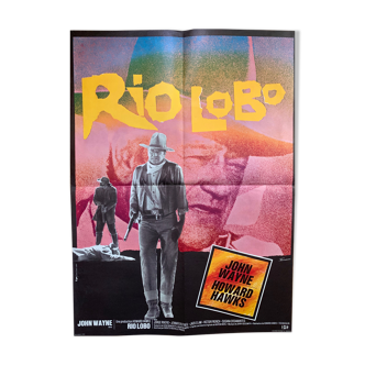 Poster of the film "Rio Lobo"