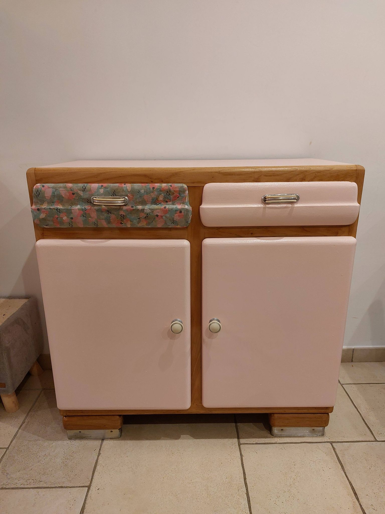 solid wood buffet, compass feet