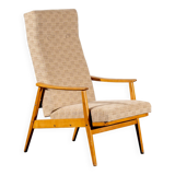 LARGE VINTAGE 3-POSITION ARMCHAIR