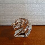 Bougeoir cristal Saint Louis forme libre  Ø 7 cm