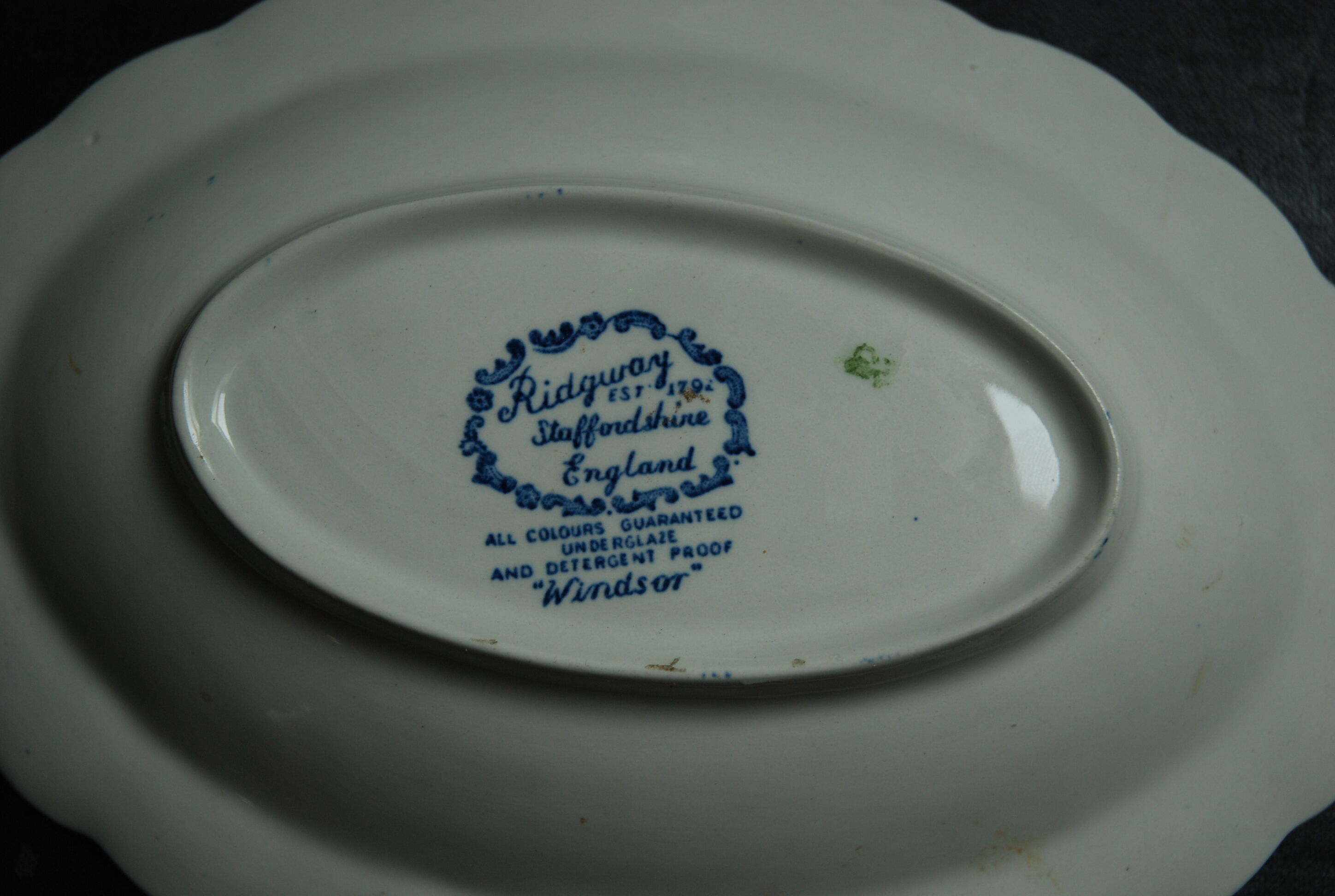 Service de table Windsor Ridgway England