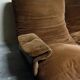 3-seater marsala model sofa by Michel Ducaroy for Ligne Roset, 1970s.