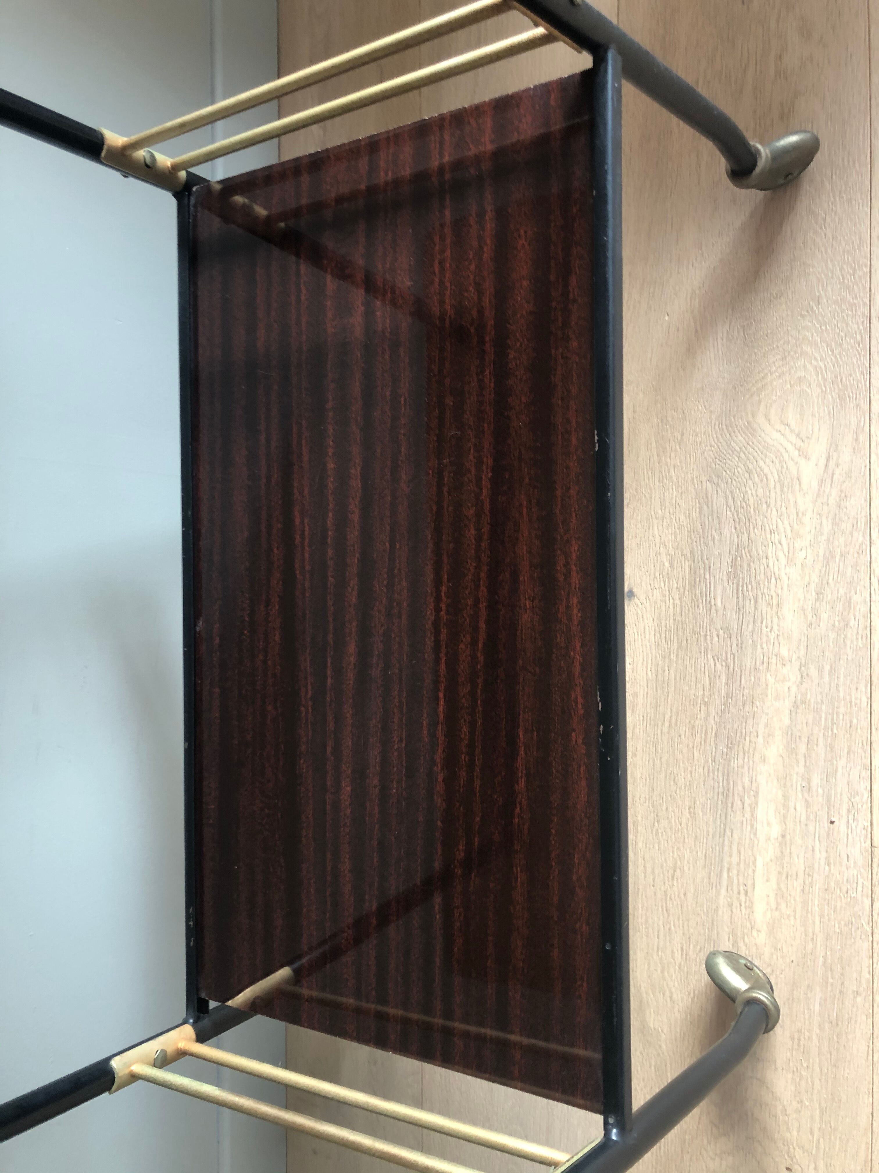 Vintage Formica Serving Trolley