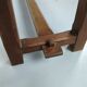 Old bench for oak farmhouse table