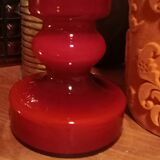 Glass vase or candle holder