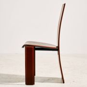 Pietro Costantini leather dining chair, set of 4