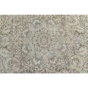 1970s Vintage Persian Handmade Wool Cotton Brown Area Rug 292x388