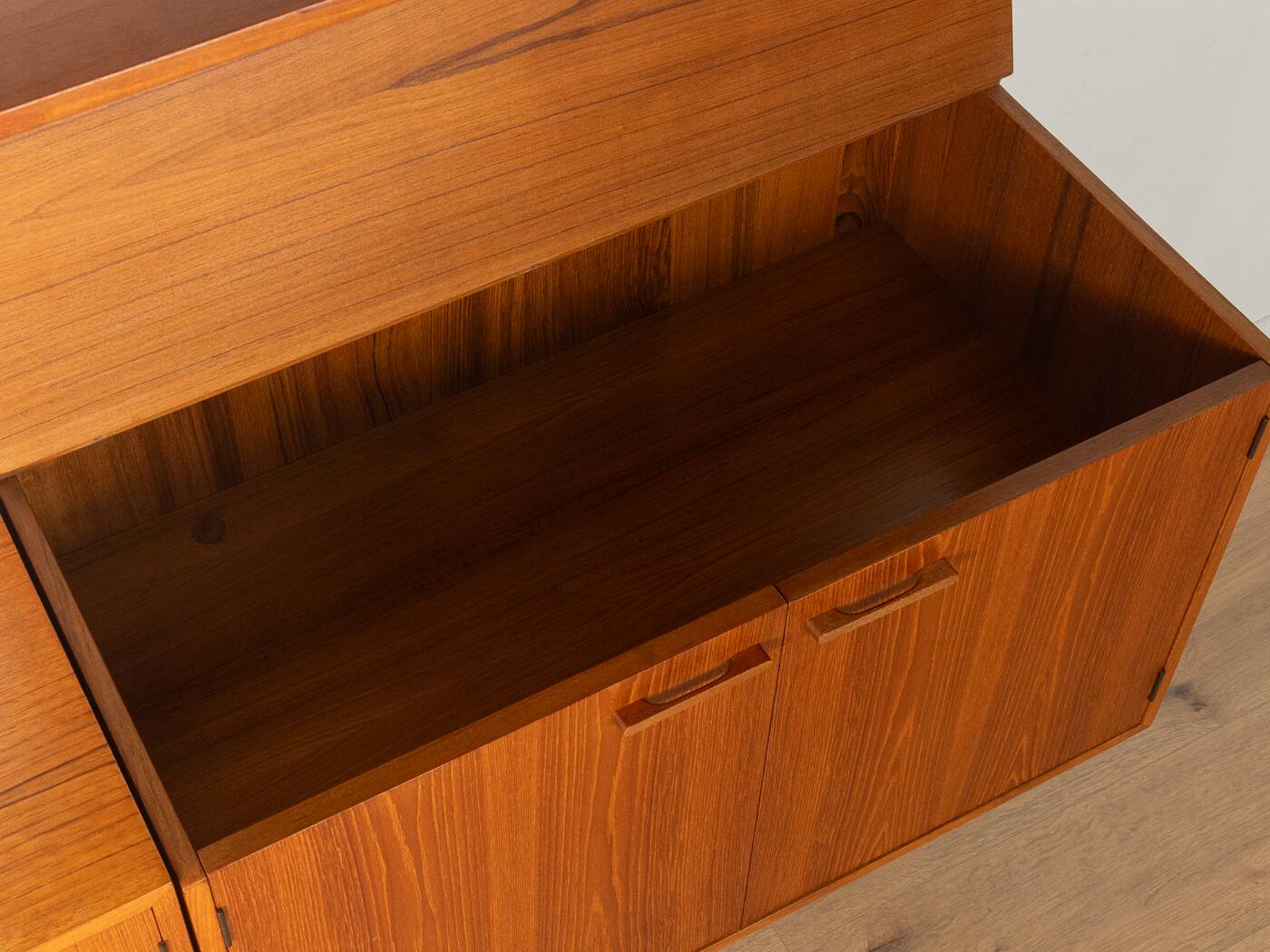 FM Møbler wall unit by Kai Kristiansen, 1960s, teak, restored