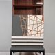 Vintage Bar Cabinet in Beech, 1970s