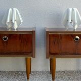 Pair of Foulard slamp lamps