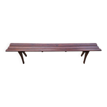 Slatted bench length 2.10 m