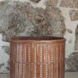 Rattan plant pot