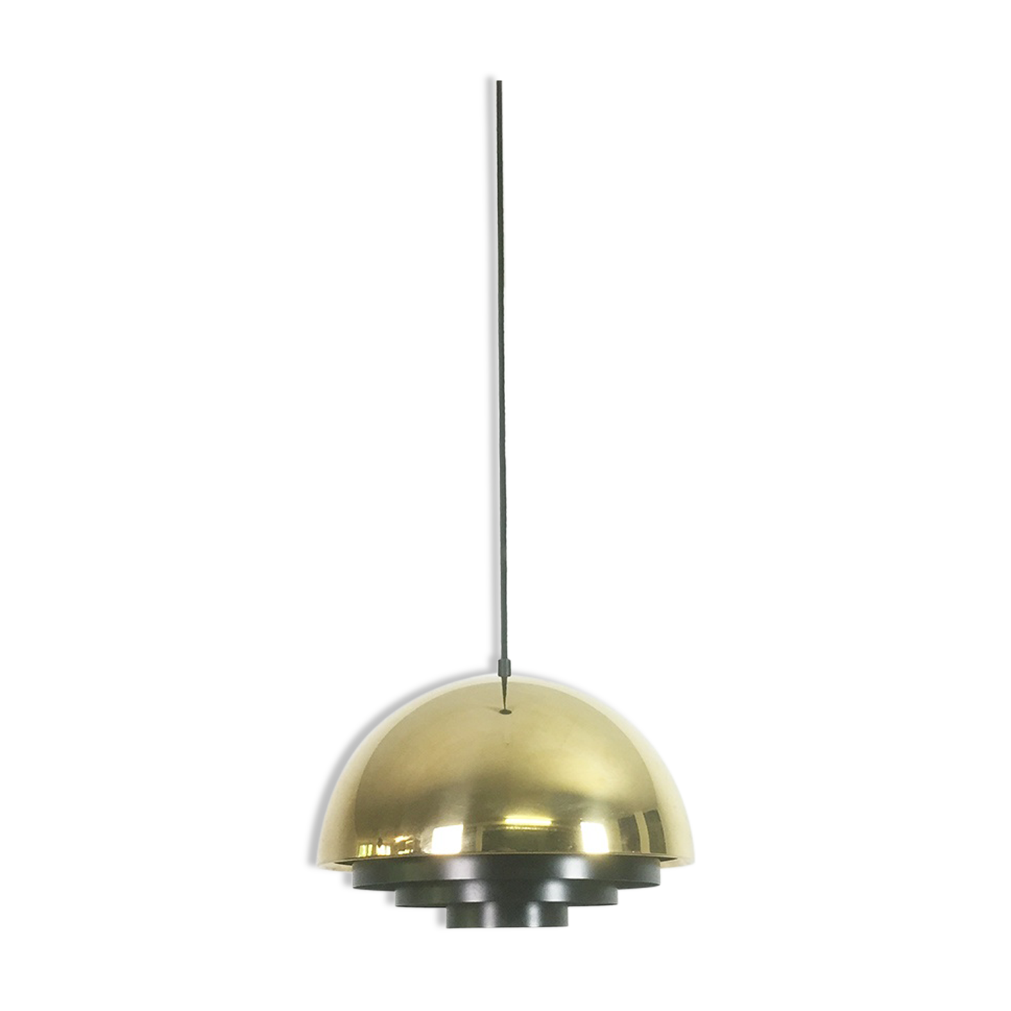 Suspension metal "Middle" of Jo Hammerborg for Fog and Morup in the 1960s