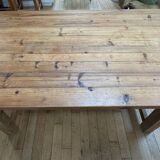 English farmhouse table solid wood