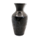 Vintage handmade vase from Romania in black ceramic