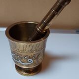 Mortar with pestle