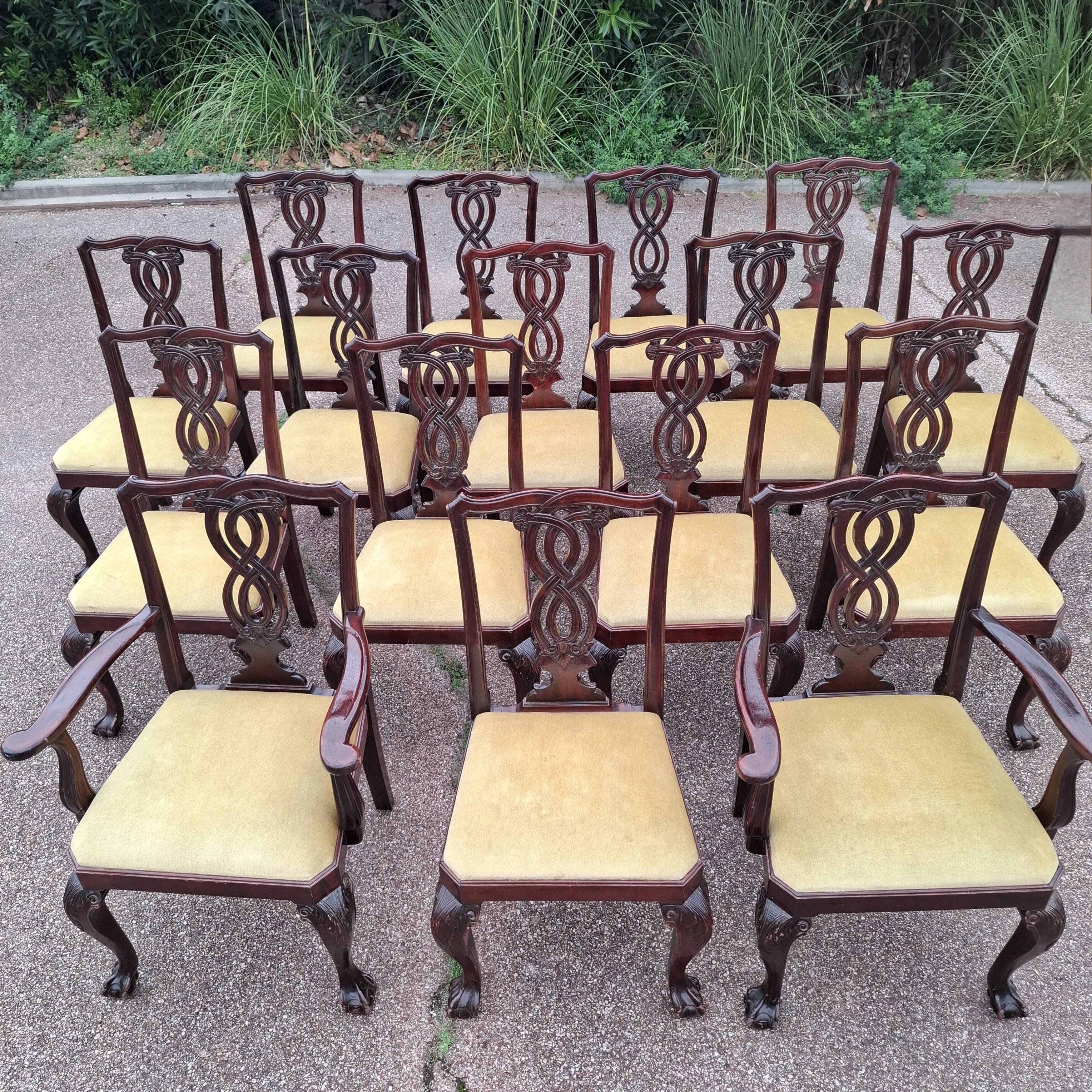 Chippendale style chair sets