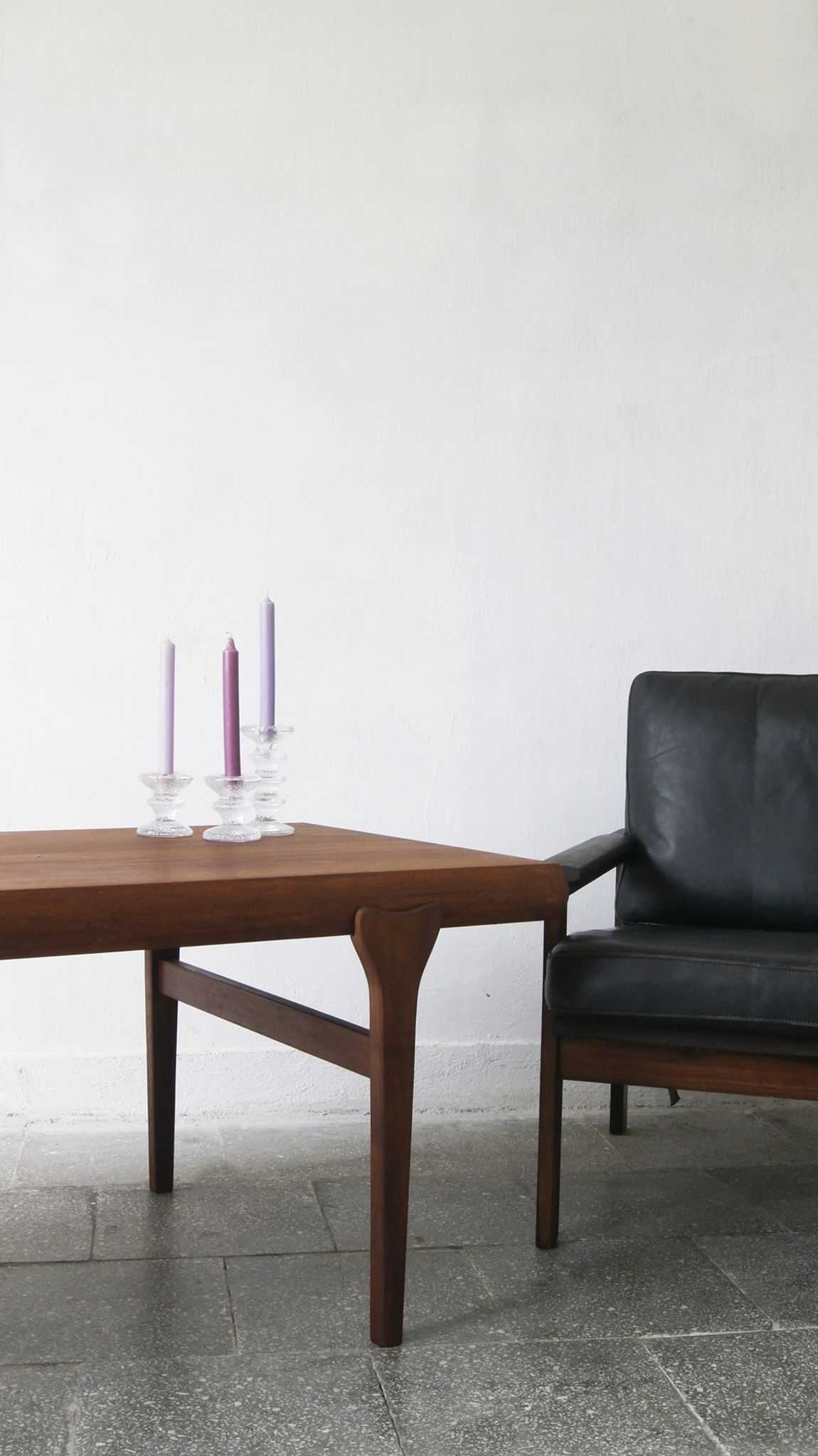 Vintage candlesticks in glass by timo sarpaneva for iittala, 1960s, set of 3