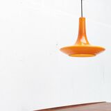 Mid-century glass tulip pendant by Peill & Putzler, 1960s