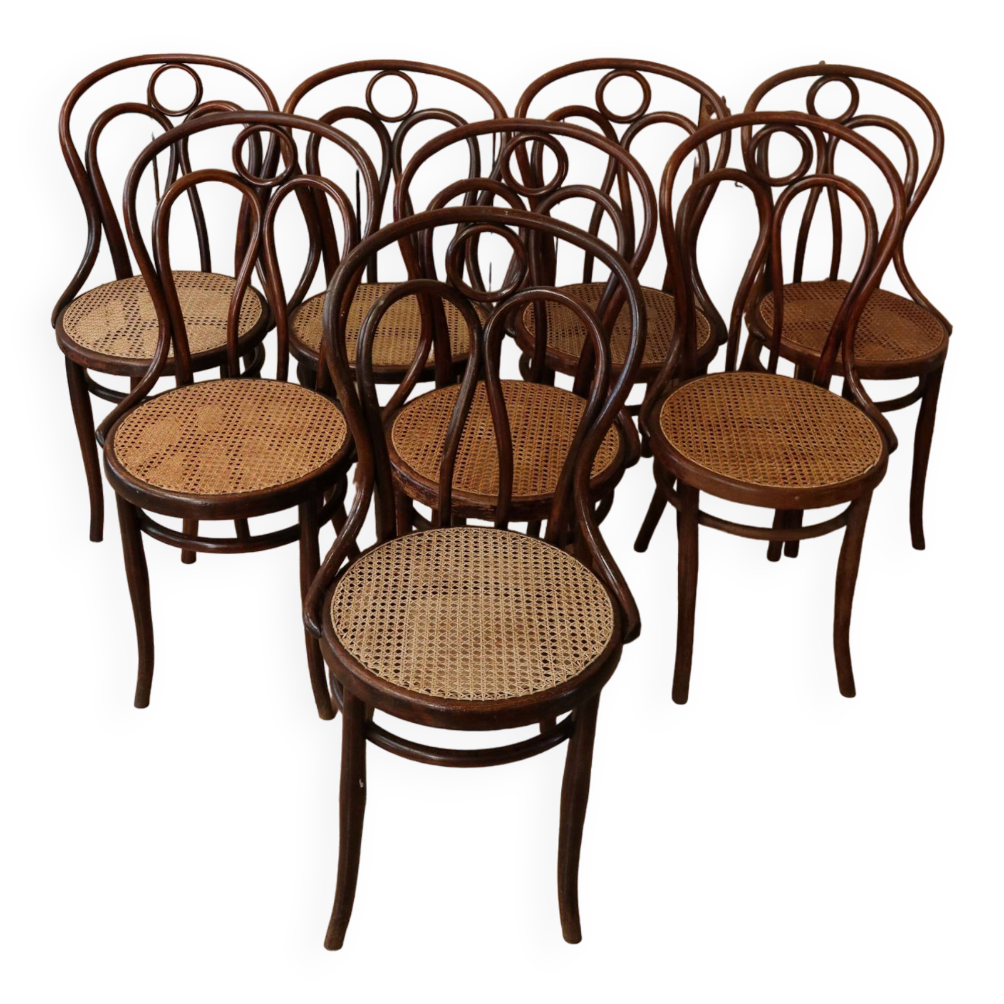 Series 8 Joseph & Jacob Kohn bistro chairs