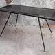 Metal coffee table