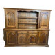 4-door walnut dresser