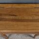 Dough table in walnut and pear wood, Louis XV – XVIII century.