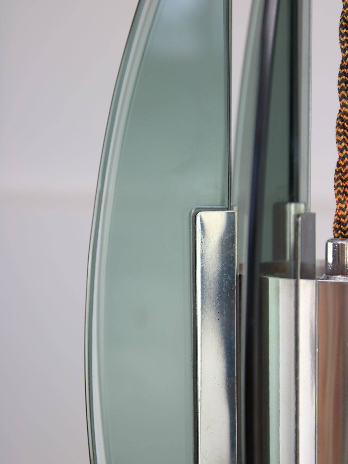 Italian Plexiglass Pendant Lamp, 1970s