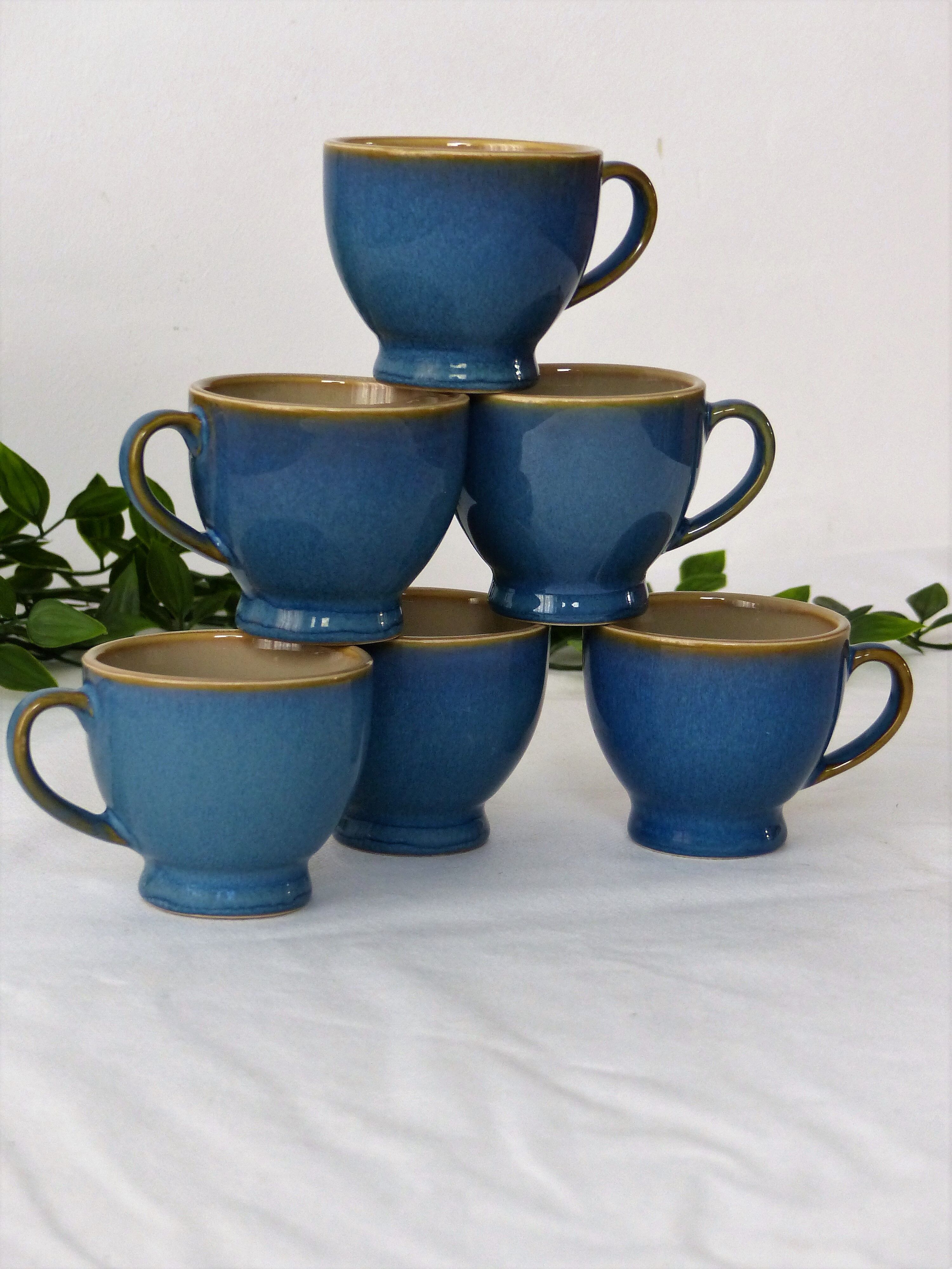 6 ceramic cups