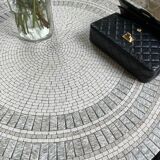 Table basse Heinz Lilienthal mosaïque marbre