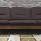 3-seater sofa in terry wool from the 1970s