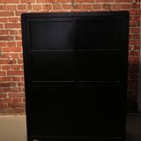 Wardrobe with Asian style patterns