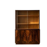 Mid-century modern bookcase by Setona, 1950s Czechoslovakia