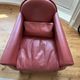 Pair of Lyra armchairs – Renzo Frau for Poltrona Frau – burgundy leather