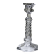 Twisted antique glass candlestick, circa 1930-1950