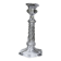 Twisted antique glass candlestick, circa 1930-1950