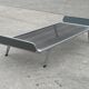 Vintage daybed 1960s minimalist metal from the Netherlands design