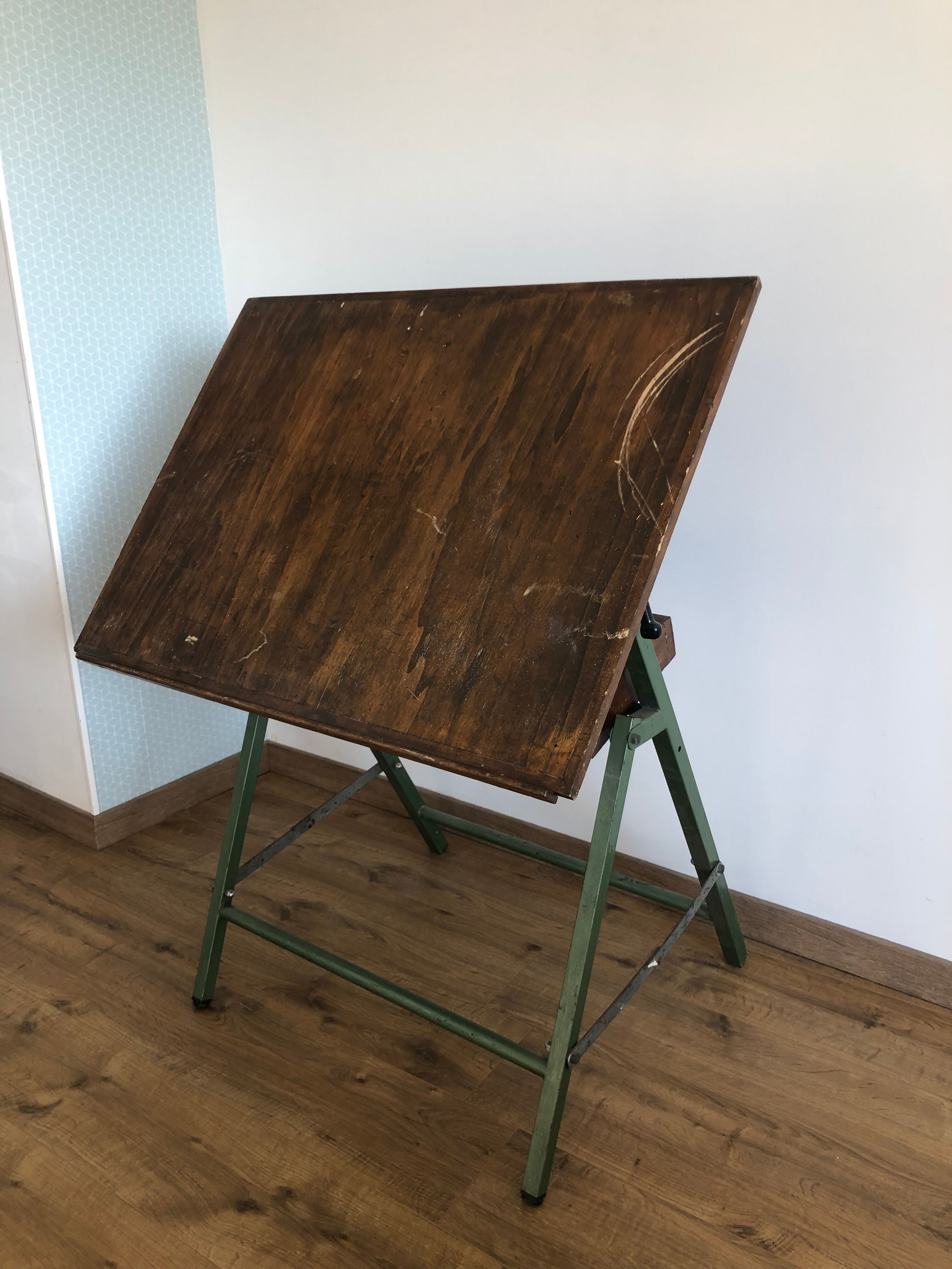 Old drafting table