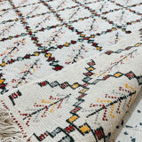 Vintage moroccan ouarain berber rug