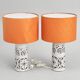 Bitossi style lamps, ceramic signed "Toreboda", Sweden, 1960
