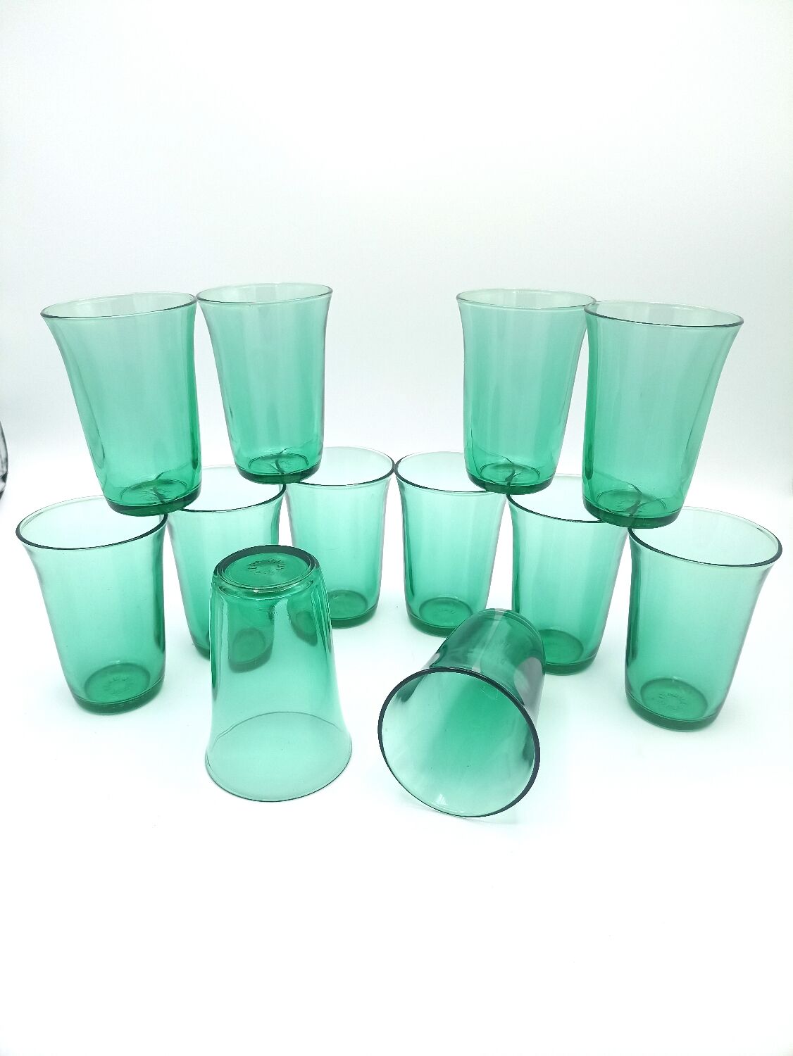 12 “Huile Lesieur” glasses