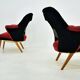 Fauteuils vintage conçus par Miroslav Navrátil, 1969