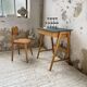 Bureau et chaise enfant pieds compas