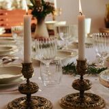 19th century bronze table ends