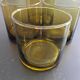 Set de 4 verres scandinaves ambre