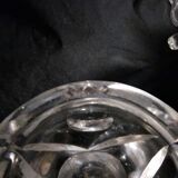 Paire de cendriers en cristal